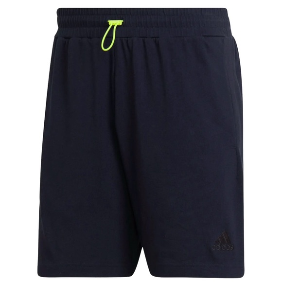 ADIDAS LIGHTWEIGHT AEROREADY GRAPHIC SHORTS RUNNING GYM SPORTS FITNESS MENS NAVY - Picture 13 of 15